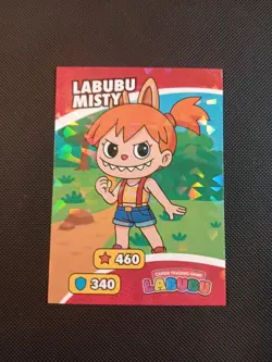 Labubu Misty Pokemon Labubu Cards Trading Game Card Peru US Seller MINT - Image 1