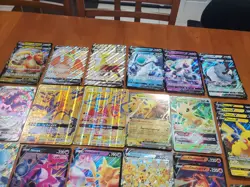 Jumbo Oversized POKEMON CARD LOT 34 Cards w/ Celebrations Binder - Image 2