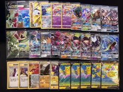 Lot of 150 Pokemon Cards V/VMAX/EX/Full Art/GX/Trainer/Holos Modern Collection - Image 3