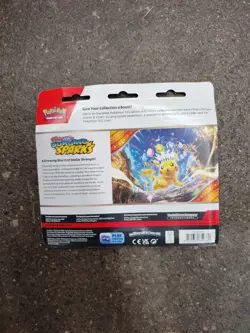 Pokemon Cards Scarlet Violet Surging Sparks 3 Pack Booster Blister Zapdos New - Image 2