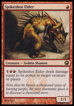 MTG: Spikeshot Elder - Scars of Mirrodin - Magic Card - Image 1