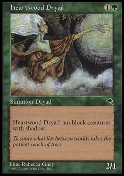 MTG: Heartwood Dryad - Tempest - Magic Card - Image 1
