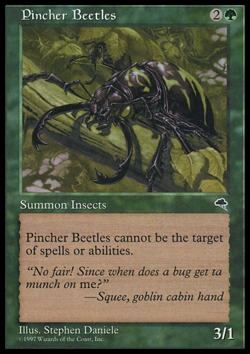MTG: Pincher Beetles - Tempest - Magic Card - Image 1
