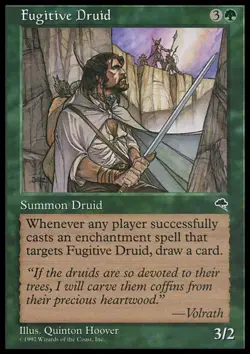 MTG: Fugitive Druid - Tempest - Magic Card - Image 1