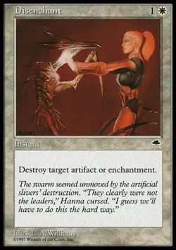 MTG: Disenchant - Tempest - Magic Card - Image 1