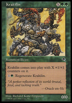 MTG: Krakilin - Tempest - Magic Card - Image 1