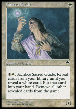 MTG: Sacred Guide - Tempest - Magic Card - Image 1