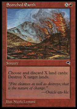 MTG: Scorched Earth - Tempest - Magic Card - Image 1