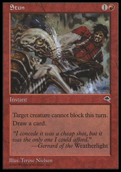 MTG: Stun - Tempest - Magic Card - Image 1