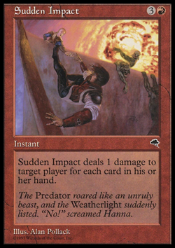 MTG: Sudden Impact - Tempest - Magic Card - Image 1