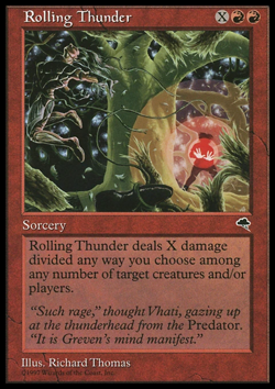 MTG: Rolling Thunder - Tempest - Magic Card - Image 1