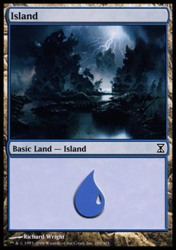 MTG: Island - Time Spiral - Magic Card - Image 1