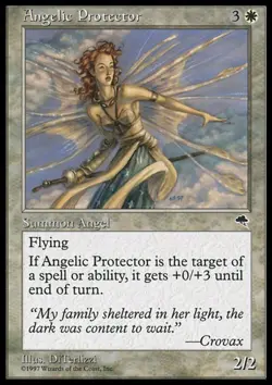 MTG: Angelic Protector - Tempest - Magic Card - Image 1