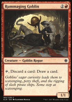 MTG: Rummaging Goblin - Ixalan - Magic Card - Image 1