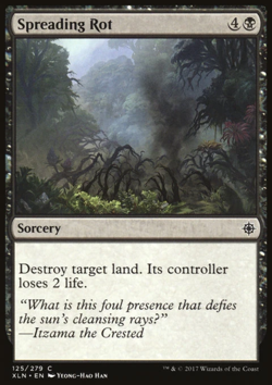 MTG: Spreading Rot - Ixalan - Magic Card - Image 1
