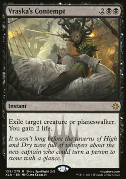 MTG: Vraska's Contempt - Ixalan - Magic Card - Image 1