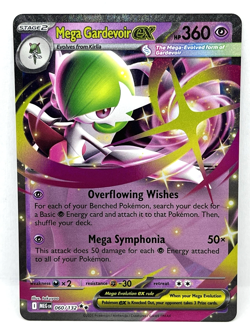 Mega Gardevoir ex - 060/132 Pokemon TCG Mega Evolutions Double Rare Pokemon Card - Image 1