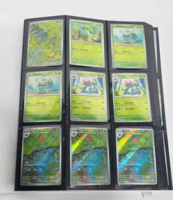 TCG Pokemon 151 Scarlet & Violet Binder Mint Cards near completion $800 TCGValue - Image 3