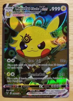 Pikachu Cosplay Meliodas, The Seven Deadly Sins Pokemon Card Holo Foil Anime - Image 1