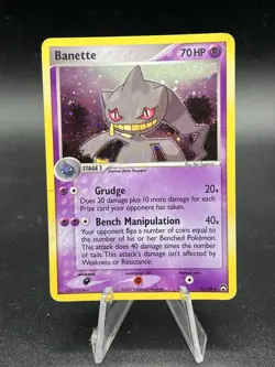 Banette 4/108 EX Power Keepers Holo Rare Vintage Pokemon Card HP SM1 - Image 1