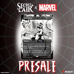 PRESALE Damnation #2019 REG MTG Secret Lair Spider-Man Venom Unleashed (Inks) - Image 1