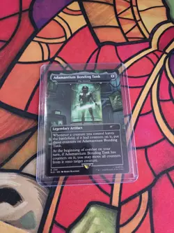 Adamantium Bonding Tank - The Ozolith Secret Lair Drop Wolverine MTG NM - Image 3