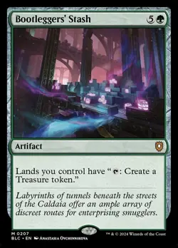 1 x Bootleggers' Stash - Commander: Bloomburrow - NM-Mint - MTG - Image 1