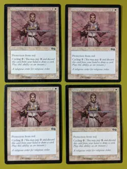 Disciple of Law x4 Urza's Saga 4x Playset Magic the Gathering MTG - Image 1