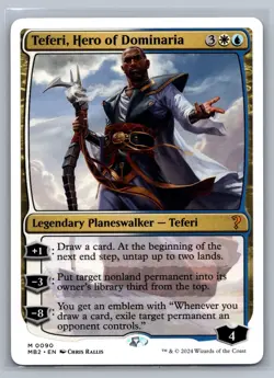 Mystery Booster 2 #90 Teferi, Hero of Dominaria (White Border) - Image 1