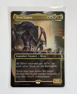 FOIL Sliver Legion (1310) (Rainbow Foil) Secret Lair Magic: The Gathering NM - Image 1