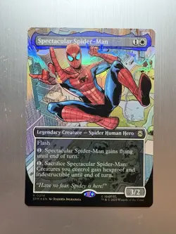 Spectacular Spider-Man - 14 - MTG: Spider-Man - Borderless - Rare - FOIL - Image 1