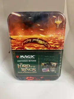 Magic: The Gathering the Lord of the Rings: Tales of Middle-Earth Tin Box Sealed - Image 1