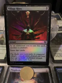 1x Village Rites | FOIL | Kaldheim | MTG Magic Cards - Image 1