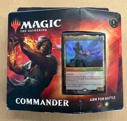 MTG Commander Legend Arm for Battle Factory Sealed Deck Magic NEW - Image 1