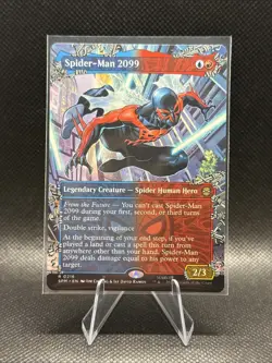 Spider-Man 2099 (0216) (Borderless) Marvel's Spider-Man Foil - Image 1