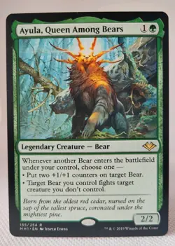 Ayula, Queen Among Bears #155 (NM) Modern Horizons MH1 Magic MTG - Image 1