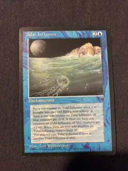 MTG Tidal Influence Fallen Empires 28 Regular Uncommon 1994 - Image 1