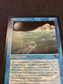 MTG Tidal Influence Fallen Empires 28 Regular Uncommon 1994 - Image 2