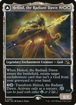 Heliod, the Radiant Dawn Showcase Regular - March Of The Machine MTG-NM - Image 1