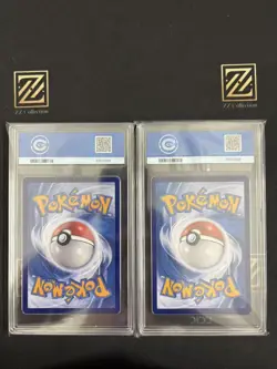 2025 Pokemon TCG Chinese 151 Surprise Mew ex #4 151C 191/151 SAR *2 Pcs CCIC 10 - Image 2