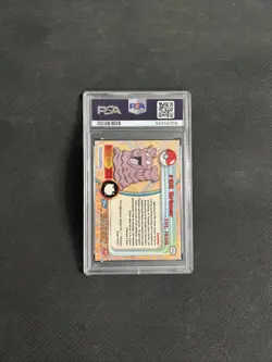 2000 Topps Pokemon Animation Series 2 - Grimer #88 Foil - PSA 9 MINT - Image 4