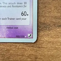 Pokemon Espeon Ex 102/115 2006 World Championships Non-holo - Image 2
