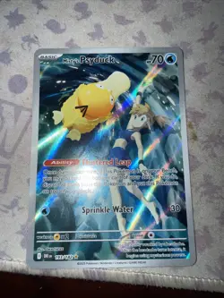 Pokemon TCG Misty's Psyduck Scarlet & Violet 193/182 Destined Rivals NM++ - Image 1