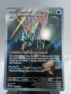 FREE SHIPPING Clawitzer 141/132 Pokemon TCG Mega Evolution Illustration Rare - Image 1