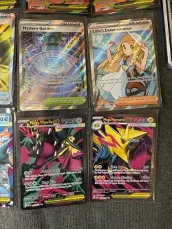 Pokemon Mega Evolutions Lot of 16 Illustration Rares Lillies Determination Hits - Image 5