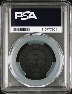 2012 POKEMON JPN COIN PROMO EVERYONE'S EXCITING BATTLE BOX COLL AUDINO PSA 10 - Image 2