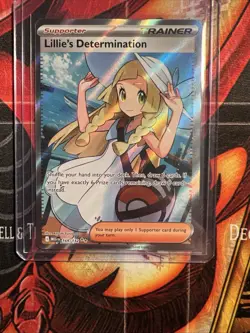 Pokemon TCG Lillie's Determination Full Art 169/132 Mega Evolution Near Mint - Image 4