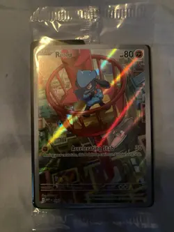 Riolu Black Star Promo Illustration Rare #10 Sealed - Pokemon Mega Evolutions - Image 1