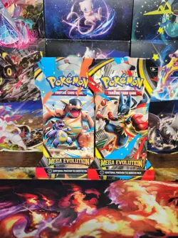Sealed Pokemon TCG 10 Pack Lot MEGA EVOLUTIONS BRILLIANT STARS BLACK BOLT SPARKS - Image 3