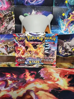 Sealed Pokemon TCG 10 Pack Lot MEGA EVOLUTIONS BRILLIANT STARS BLACK BOLT SPARKS - Image 4